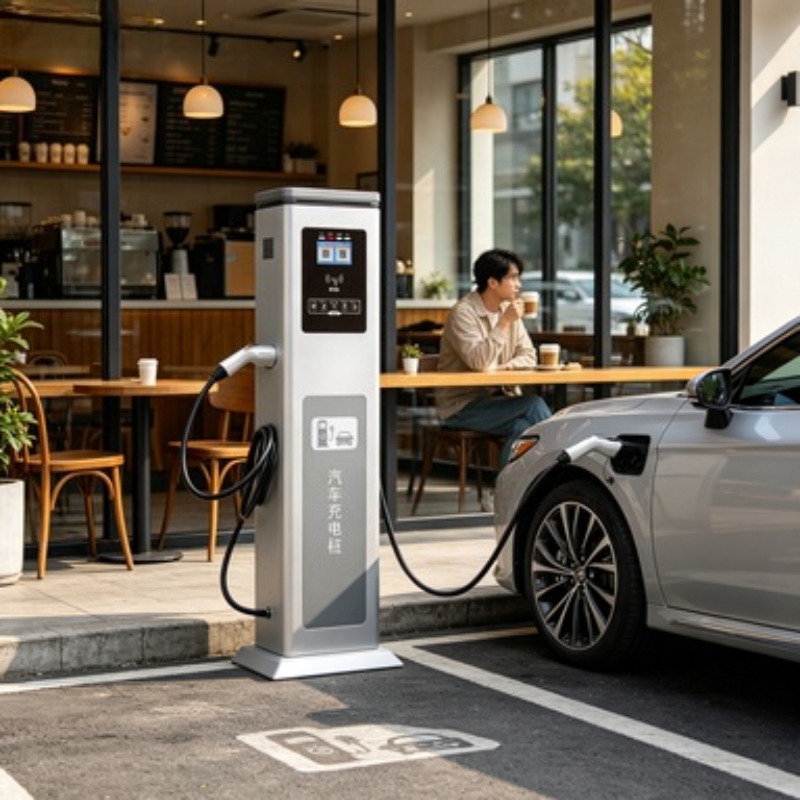 Portable Dc Fast Charger 20Kw Ccs2 - شاحن سريع محمول للسيارات الكهربائية بقدرة