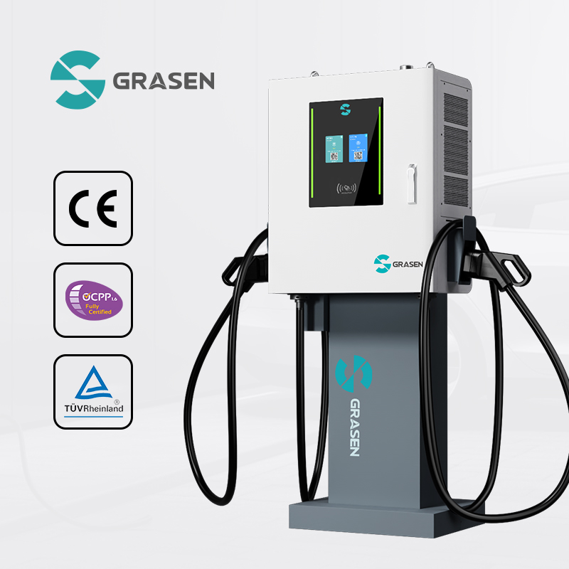 Dc Fast Charger 30Kw Wallbox Commercial - محطة شحن سيارات كهربائية تجارية من