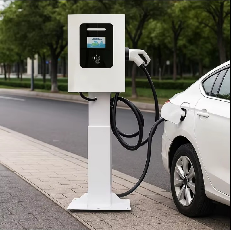 Dc Fast Charger 30Kw Wallbox Commercial - شاحن سيارات كهربائية سريع بقدرة 30