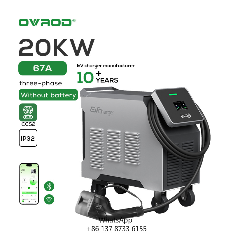 Portable Dc Fast Charger 20Kw Ccs2 - منتج جديد من أوفرواد: محطة شحن
