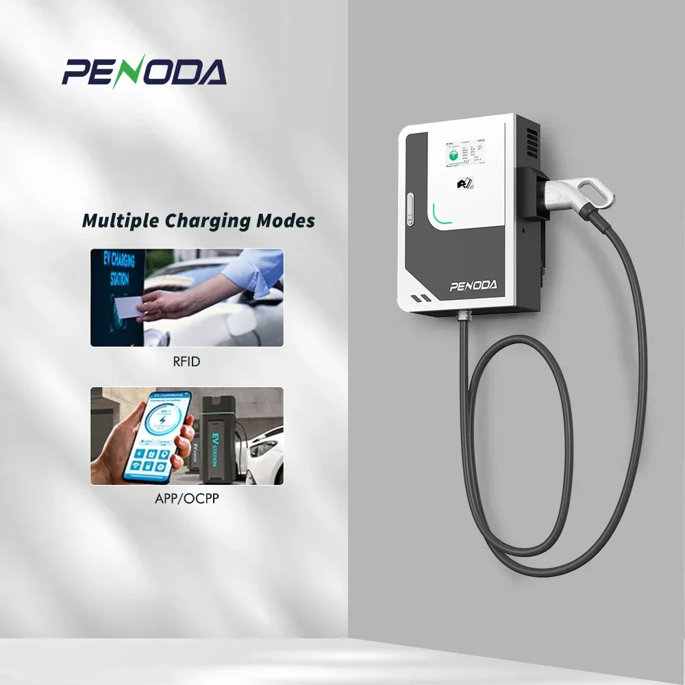 شاحن سيارات كهربائية PENODA بق - مراجعة Dc Fast Charger 30Kw Wallbox Commercial وسعره