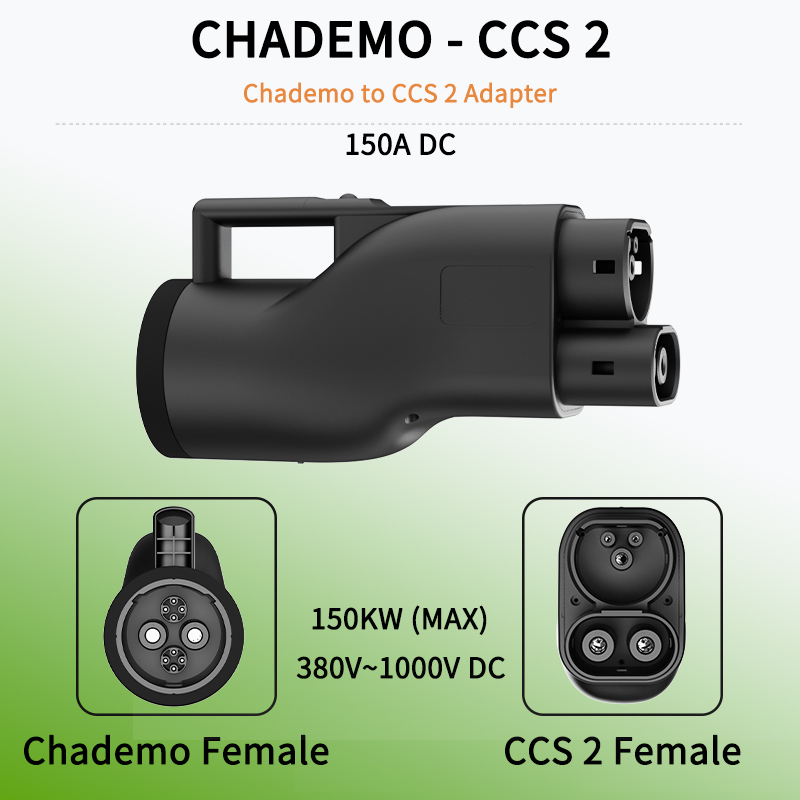 WUFEN لجميع محول شحن السيارة E - مراجعة Gb/T To Ccs2 200A Fast Charging Adapter وسعره