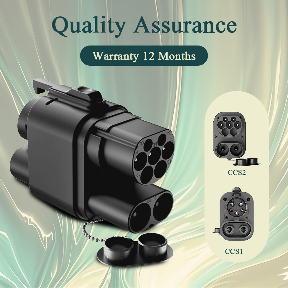 Kolanky 250KW DC + AC من شاحن  - مراجعة Ccs2 To Ccs1 Fast Charge Adapter 250Kw وسعره
