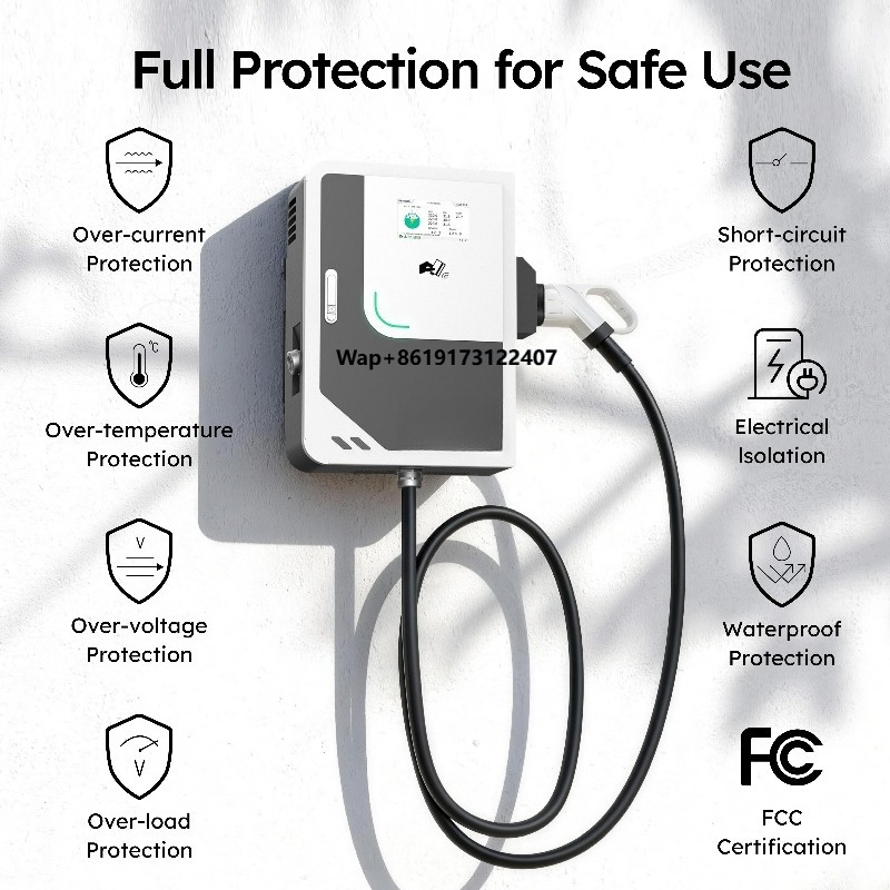 شاحن سيارات كهربائية PENODA بق - مراجعة Dc Fast Charger 30Kw Wallbox Commercial وسعره