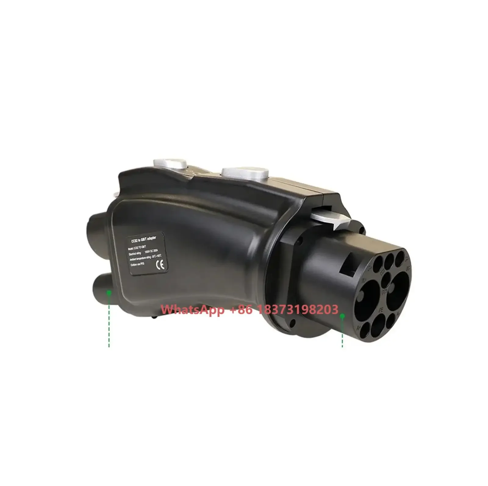 محول CCS Combo 2 إلى GB/T لشحن - مراجعة Gb/T To Ccs2 200A Fast Charging Adapter وسعره