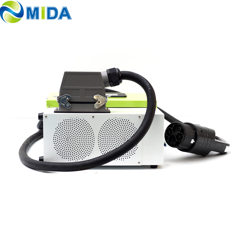 محطة شحن متنقلة للمركبات الكهر - مراجعة Portable Dc Fast Charger 20Kw Ccs2 وسعره
